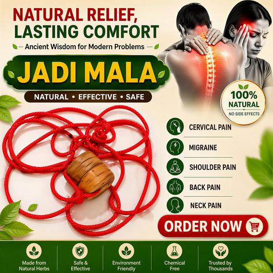 Jadi Mala-Cervical, Migraine, Shoulder Pain, Back pain, Neck Pain.